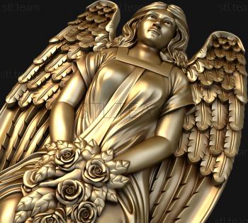 3D model Grieving angel (STL)